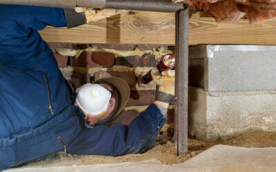 How Piering Systems Permanently Fix Crawl Space Foundation Settlement